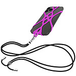 Avizar Cordon Téléphone Tour du cou Réglable 90cm avec Attache en Silicone