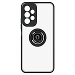 Avizar Coque pour Samsung Galaxy A13 Bi-matière Bague Métallique Support Vidéo