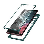 Avizar Coque pour Samsung Galaxy S22 Ultra Dos Plexiglas et Avant Polymère