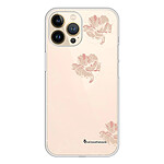 LaCoqueFrançaise Coque iPhone 13 Pro 360 intégrale transparente Motif Fleurs Blanches Tendance .