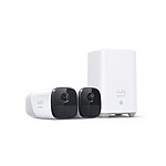 Eufy - Kit 2 caméras eufyCam 2 Pro+ Home base
