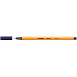 STABILO Stylo-Feutre POINT 88 Pointe Fine 0,4 mm Bleu nuit x 10 STABILO Stylo-Feutre POINT 88 Pointe Fine 0,4 mm Bleu nuit x 10