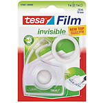 TESA Film + dévidoir dans un kit, ruban mat invisible 19 mm x 33 m