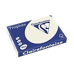 CLAIREFONTAINE Ramette 250 Feuilles Papier 160g A3 420x297 mm Certifié FSC GRIS PERLE x 4
