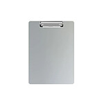 MAUL Porte-bloc en aluminium A4 pince nickelée aimanté