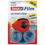 TESA Mini dévidoir inclus 2 ruban adhésif Film 19 mm x 10 m