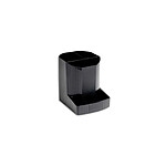 EXACOMPTA Pot à crayons ECO BLACK Noir 4 compartiments avec avancée