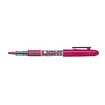 PILOT Surligneur de poche V-Light pte biseautée encre liquide Rose x 12