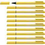 STABILO Stylo-feutre pointMax, jaune poudré x 10