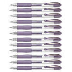 PILOT Stylo bille à encre gel G2 07 Metallic Violet métallique x 12 PILOT Stylo bille à encre gel G2 07 Metallic Violet métallique x 12
