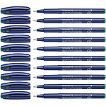 SCHNEIDER Roller à encre Topball 847 05 vert x 10