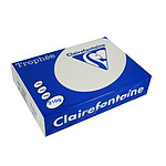 CLAIREFONTAINE Ramette 250 Feuilles Papier 210g A4 210x297 mm Certifié FSC gris acier x 4