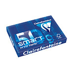 CLAIREFONTAINE Ramette 500 Feuilles Smart 50g A4 210x297 mm Certifié FSC Blanc x 6
