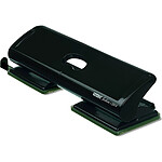 RAPID Perforateur 4 trous 20 feuilles avec réglette Noir