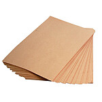 CLAIREFONTAINE Lot de 25F Kraft brun 160g brut A3 CLAIREFONTAINE Lot de 25F Kraft brun 160g brut A3