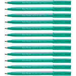 PENTEL Stylo Roller Encre Ball Pentel R56 Pointe Fine Noir x 12