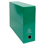 EXACOMPTA Boite transfert Dos 90mm IDERAMA Vert Foncé x 5