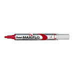 PENTEL Marqueur MAXIFLO MWL5S pour tableau blanc Pointe Ogive Fine Rouge x 12