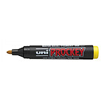 UNI-BALL Marqueur PROCKEY PM122 Pointe conique moyenne 1,8 - 2,2mm Jaune x 12