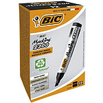 BIC Marqueur Permanent MARKING 2300 pointe Biseau Large Noir x 12