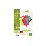 EXACOMPTA Paquet de 100 sous-chemises FLASH 80 100% recyclé 22x31cm Assorties x 10