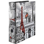 HERMA Classeur à Levier Carton A4 Dos de 70 mm Motif Paris