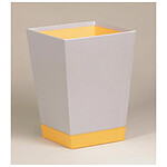 RHODIA corbeille à papier Silver 27x27x32 cm 15 L matière synthétique