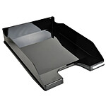 EXACOMPTA Corbeille-à-courrier MIDI-COMBO noir glossy x 6