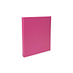 EXACOMPTA Classeur rembordé polypropylène 4 anneaux 30mm A4 Dos de 40 mm Rose x 20