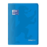 OXFORD Cahier Easybook agrafé 21x29.7cm 96 pages grands carreaux 90g bleu x 10