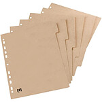 OXFORD Jeux d'intercalaires A4 Neutre TOUAREG 6 Positions x 20
