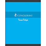 CONQUÉRANT Cahier TP Piqué 17X 2cm Seyès + uni 96 pages 70g coloris aléatoires x 10