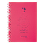 EXACOMPTA Semainier poche SAD 13W Linicolor Wire-o 16 mois 130x90 mm Aléatoire