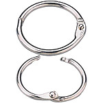 EXACOMPTA Lot de 10 anneaux à relier, diamètre: 38 mm x 10 EXACOMPTA Lot de 10 anneaux à relier, diamètre: 38 mm x 10