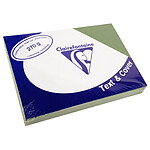 CLAIREFONTAINE Paquet de 100 Couvertures reliure Text&Cover 270g A4 210x297 mm Vert empire x 5