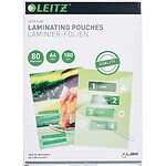 LEITZ Pack 100 pochettes à plastifier A4 brillant, 160 mic (2x80)