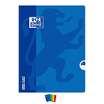 OXFORD Cahier OPENFLEX broché 24x32cm 192 pages grands carreaux 90g coloris aléatoire
