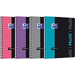 OXFORD cahier étudiant Multinotes A4+ 160 pages 90g Seyes coloris aléatoire