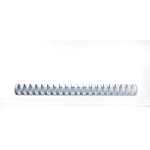 GBC Lot de 50 CombBind Peignes de reliure blanc 28 mm