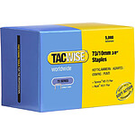 TACWISE Agrafes 73/10 mm, galvanisé, 5.000 pièces