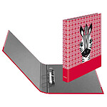 HERLITZ Classeur à anneaux maX.file 'Cute Animals Zebra', A4