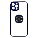Avizar Coque pour iPhone 14 Pro Max Bi-matière Bague Métallique Support Vidéo