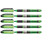 STABILO Surligneur NAVIGATOR de poche Pointe Biseautée vert x 5 STABILO Surligneur NAVIGATOR de poche Pointe Biseautée vert x 5