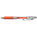 PENTEL Stylo Roller encre gel rétractable ENERGEL PURE BL77 Pointe 0,7 mm orange x 12