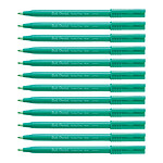 PENTEL Stylo roller encre Ball Pentel R56 Pointe fine Vert x 12