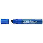PENTEL Marqueur permanent N50XL, pointe biseautée, bleu x 6 PENTEL Marqueur permanent N50XL, pointe biseautée, bleu x 6