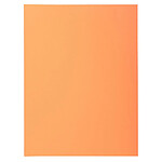EXACOMPTA Paquet de 50 chemises 2 rabats SUPER 210g 24x32cm Orange x 5 EXACOMPTA Paquet de 50 chemises 2 rabats SUPER 210g 24x32cm Orange x 5