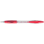 BIC Stylo bille Rétractable ATLANTIS CLASSIC Pointe moyenne 1 mm Rouge x 12