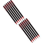 UNI-BALL Roller encre gel Jetstream 101 SX101/10 pointe moyenne 1mm rouge x 12 UNI-BALL Roller encre gel Jetstream 101 SX101/10 pointe moyenne 1mm rouge x 12