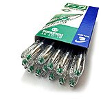 PILOT Stylo gel G-1 point fine 0,5mm tracé 0,3mm vert x 12